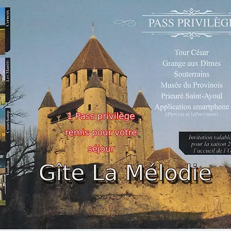 Nyaraló La Melodie Longueville (Seine-et-Marne)